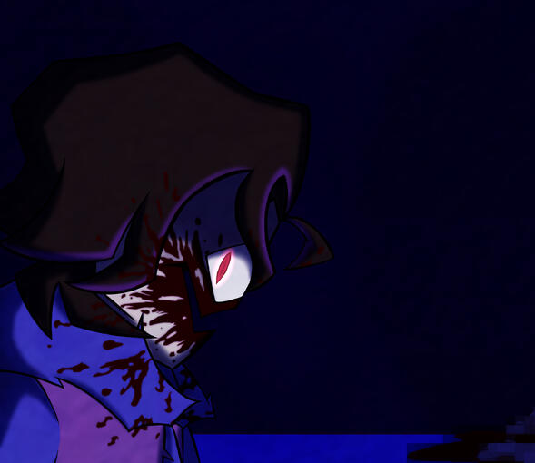 A spooky drawing of my alt